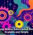 Technology Makes Subscription Businesses Scalable and Simple
