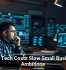 High Tech Costs Slow Small Business Ambitions